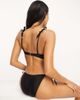 Ivory Rose Ivory Rose Fuller Bust mix & match underwire tie shoulder bikini top in black - 2