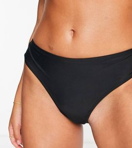 Ivory Rose Ivory Rose mix & match high waist bikini bottom in black