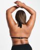 Ivory Rose Ivory Rose Plus halter bikini top in black crinkle - 2