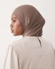 Iyal IYAL jersey headscarf in camel-Neutral - 3