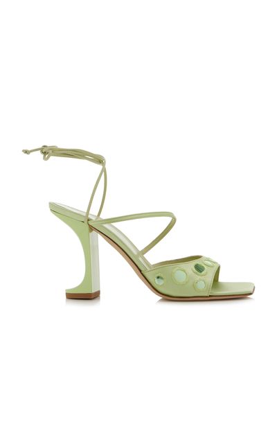IZIE IZIE Arno Embellished Satin Sandals