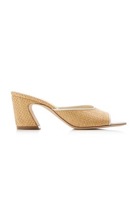IZIE IZIE Exclusive La Isla Chester Raffia Mules