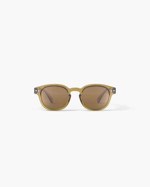 IZIPIZI IZIPIZI #c Golden Green Polarized 