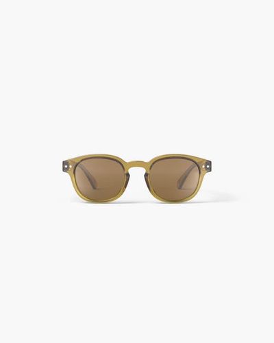 IZIPIZI IZIPIZI #c Golden Green Polarized 