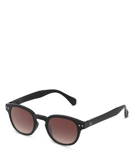 Izipizi Izipizi Sun C Black Road Sunglasses, 47mm