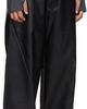 J EONGL I J EONGL I SSENSE Exclusive Black Cicada Faux-Leather Trousers - 2