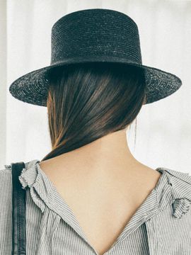 J VINEYARD COLOR RAFFIA HAT (4COLOR)