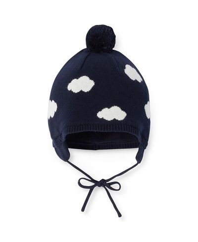 Jacadi Paris Jacadi Paris Boys' Cloud Pattern Beanie