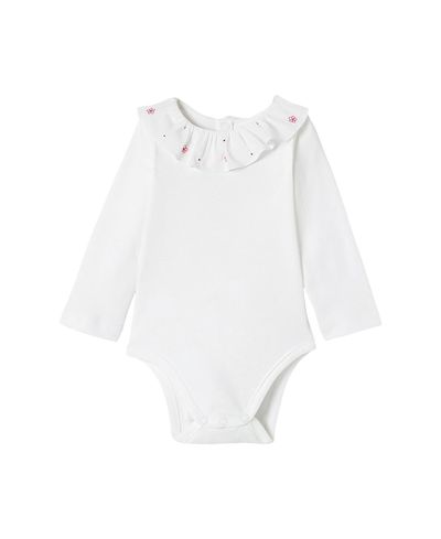 Jacadi Paris Jacadi Paris Girls' Ombre Long Sleeve Bodysuit