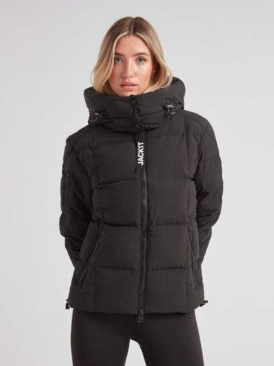 JACK1T JACK1T EZ Boxed Racer Hooded Puffer Coat