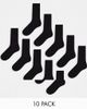 Jack & Jones Jack & Jones 10 pack socks with logo in black - 1