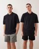 Jack & Jones Jack & Jones 2-pack drawstring chino shorts in gray and black - 1