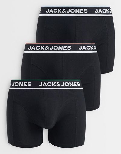 Jack & Jones Jack & Jones 3 pack of boxers in blue