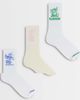 Jack & Jones Jack & Jones 3 pack sports socks with cartoon in white - 1
