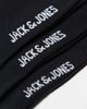 Jack & Jones Jack & Jones 3 pack tennis socks in black - 3