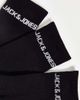 Jack & Jones Jack & Jones 5-pack logo sport socks in black - 3