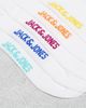 Jack & Jones Jack & Jones 5-pack tennis socks with graphics-White - 3