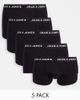 Jack & Jones Jack & Jones 5 pack trunks in black - 1