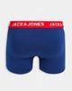 Jack & Jones Jack & Jones 5 pack trunks with contrast waistband in black and blue-Multi - 2