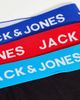 Jack & Jones Jack & Jones 5 pack trunks with contrast waistband in black and blue-Multi - 4