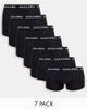Jack & Jones Jack & Jones 7 pack trunks in black - 1