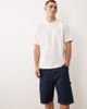 Jack & Jones Jack & Jones Alex baggy carpenter denim shorts in dark blue - 2