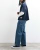 Jack & Jones Jack & Jones Alex baggy carpenter jeans in mid-blue wash - 2