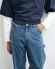 Jack & Jones Jack & Jones Alex baggy carpenter jeans in mid-blue wash - 4
