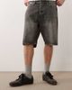 Jack & Jones Jack & Jones Alex baggy denim shorts in mid gray - 1
