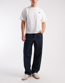 Jack & Jones Jack & Jones Alex baggy jeans in raw wash-Blue