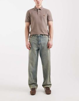Jack & Jones Jack & Jones Alex baggy jeans with pocket detail in washed blue tint