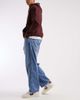 Jack & Jones Jack & Jones Alex baggy jeans with workwear detail in mid blue - 2