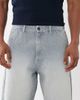 Jack & Jones Jack & Jones Alex baggy shorts in hickory stripe-Navy - 4
