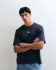Jack & Jones Jack & Jones athletic club cursive back print t-shirt in petrol blue - 2