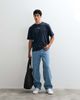 Jack & Jones Jack & Jones athletic club cursive back print t-shirt in petrol blue - 4