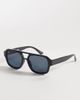 Jack & Jones Jack & Jones aviator sunglasses in black - 1