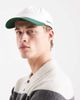 Jack & Jones Jack & Jones baseball cap in off white and green - 1