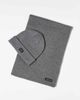 Jack & Jones Jack & Jones beanie and scarf gift set in charcoal-Gray - 2