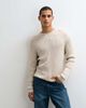 Jack & Jones Jack & Jones cable knit sweater in beige-Neutral - 2