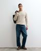 Jack & Jones Jack & Jones cable knit sweater in beige-Neutral - 3