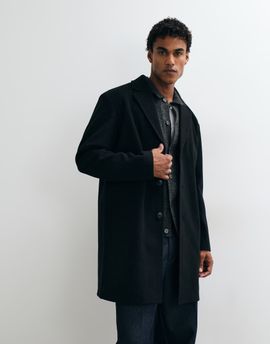 Jack & Jones Jack & Jones car coat in black