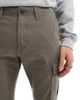 Jack & Jones Jack & Jones cargo pants without cuff in brown - 4