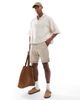 Jack & Jones Jack & Jones chino shorts with cuffs in beige-Neutral - 3