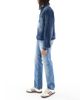 Jack & Jones Jack & Jones Chris straight jeans with rip and repair in blue - 2