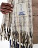 Jack & Jones Jack & Jones chunky scarf in antique white check - 3