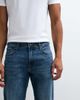 Jack & Jones Jack & Jones Clark straight fit jeans in mid blue wash - 3