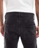 Jack & Jones Jack & Jones Clark straight leg jeans in black wash - 4