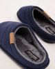 Jack & Jones Jack & Jones corduroy style mule slippers in navy - 2