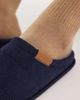Jack & Jones Jack & Jones corduroy style mule slippers in navy - 4