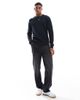 Jack & Jones Jack & Jones crew neck sweater in navy - 4